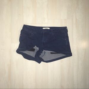 Forever 21 dark blue jean shorts